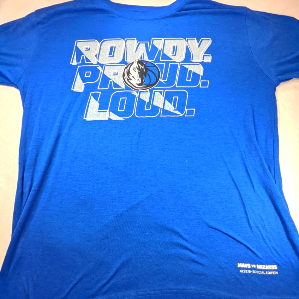 DALLAS Mavericks**"Pre-Covid Home Games roster that were cancelled**XL